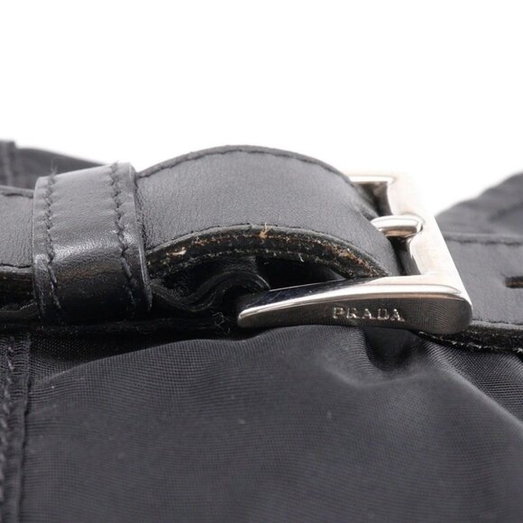 PRADA Shoulder Bag NERO black Nylon unisex - Picture 6 of 13